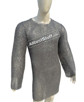 Knight Armour Chainmail Stainless Steel 6 MM Chest 54
